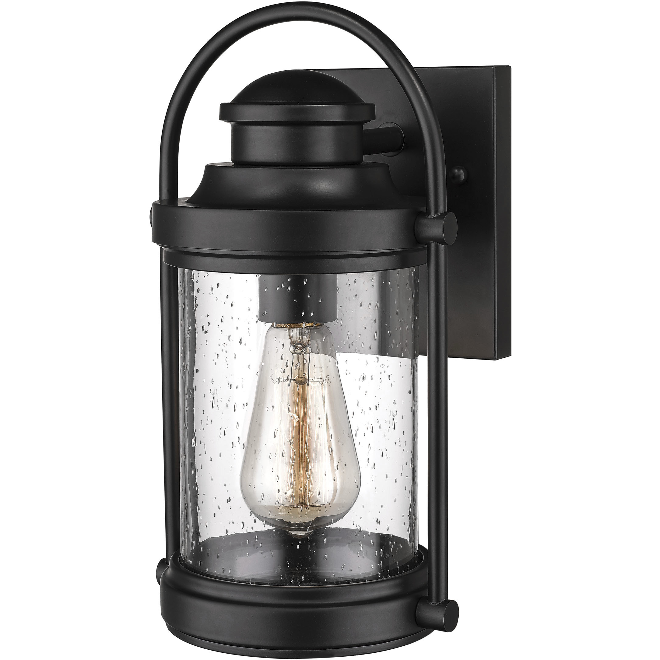 Livingston 1 Light 12.5 inch Powder Coated Black Outdoor Wall Sconce